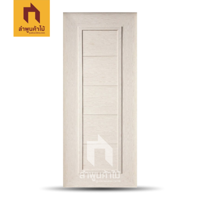 ประตูuPVC โมเดิร์นลายไม้ สี Maple