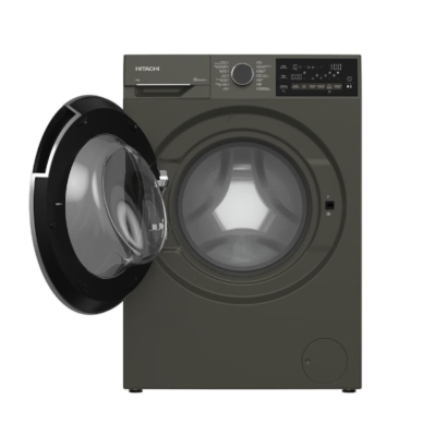 HITACHI เครื่องซักผ้าฝาหน้า 9KG. รุ่น BD90XFVEM 1400RPM อินเวอร์เตอร์