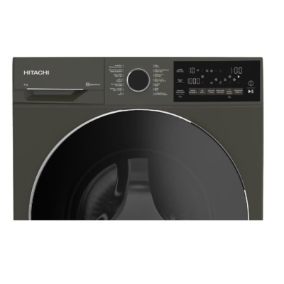 HITACHI เครื่องซักผ้าฝาหน้า 9KG. รุ่น BD90XFVEM 1400RPM อินเวอร์เตอร์