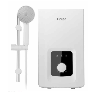Haier เครื่องทำน้ำอุ่น+ราวสไลด์ รุ่น EI45M-J1CW 4500W
