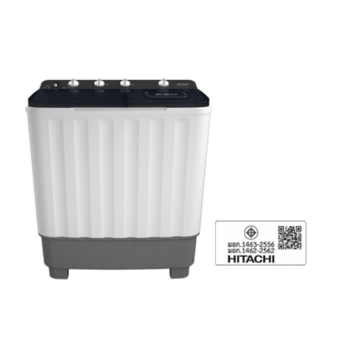 HITACHI เครื่องซักผ้า 2 ถัง รุ่น LTT-10JWT 10 KG.