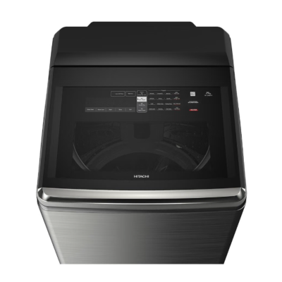 HITACHI เครื่องซักผ้าฝาบน 25 KG. INVERTER รุ่น SF250ZFV SS