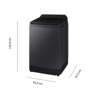 SAMSUNG เครื่องซักผ้าฝาบน 15 KG.รุ่น WA70F15E4CST อินเวอร์เตอร์