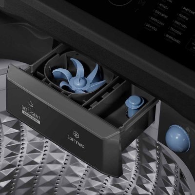 SAMSUNG เครื่องซักฝาบน 17 Kg.AI รุ่น WA80F17S8CST