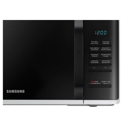 SAMSUNG ไมโครเวฟ 23 ลิตร  800วัตต์ รุ่น MS23K3513AW/ST