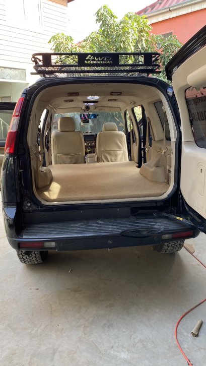 รถกระบะดัดแปลง PPV ทำเตียงนอน