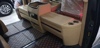 คอนโซลเตี้ย Hyundai H1 ลายไม้แท้