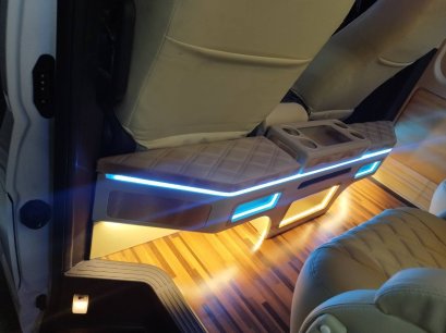 คอนโซลเตี้ย หลังเบาะแถวคนขับ สำหรับcommuterหน้ายาว