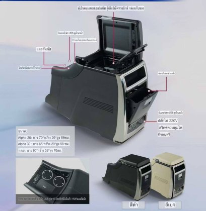 ชุดสำเร็จ  คอนโซล ข้างเบาะคนขับ