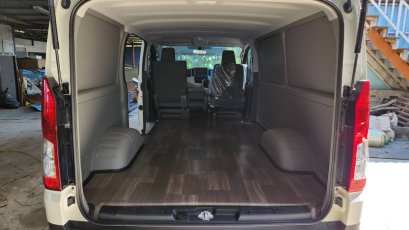 hiace หน้ายาว ตู้ทึบ ทำเป็นรถขนของ