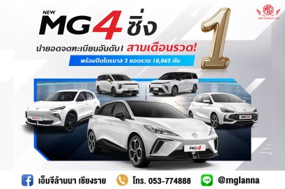 เอ็มจีล้านนา ขอขอบคุณทุกความไว้วางใจ และทุกการสนับสนุนตลอดมา