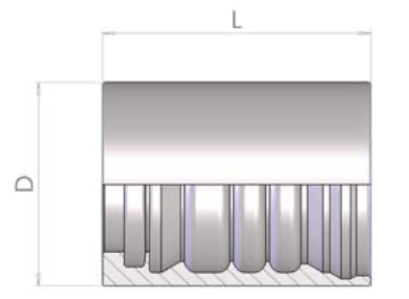 Swaged Ferrule (Skive) 00S4