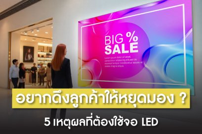 ROI ของจอ LED: คุ้มไหม ถ้าจะลงทุนกับหน้าร้านยุคใหม่? 