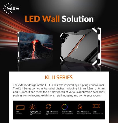 เรื่องจอแสดงภาพคือหน้าที่ของเรา - จอแสดงภาพสุดล้ำสมัย KL II Series ให้ความละเอียดภาพสูงสุด 8K ที่อัตราส่วน 16:9 มีราคาพร้อมติดตั้ง