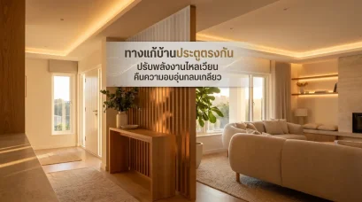 บ้านประตูตรงกัน