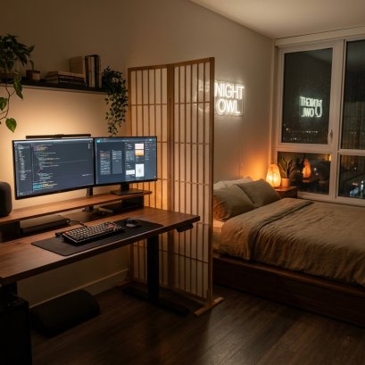 ฮวงจุ้ยห้องนอนคนนอนดึก & Night Owl Studio: จัดสเปซอย่างไรให้หลับสนิท ฟื้นฟูพลังงาน และสร้างสรรค์งานยามดึก
