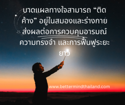 เยียวยา Trauma จากระดับระบบประสาท EMDR Therapy ที่ลึกและยั่งยืน