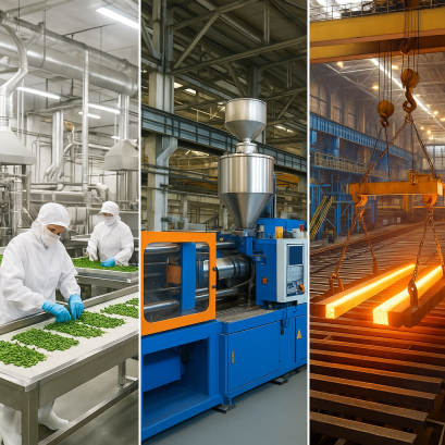 โรงงานผลิตอาหาร / พลาสติก / เหล็ก ต้องใช้ประกันต่างกันอย่างไร