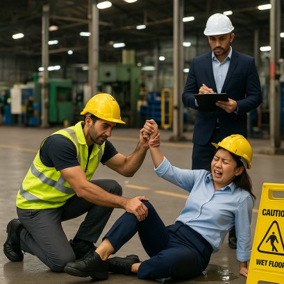 เคสจริง: ลื่นล้มขาหักระหว่างทำงาน  ประกันอุบัติเหตุช่วยจ่ายค่ารักษากว่า 80,000 บาท