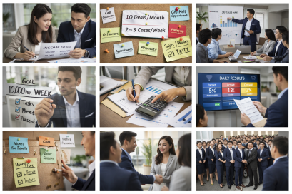 เป้าหมายรายได้ตั้งยังไง ในธุรกิจประกันให้ทำได้จริงและวัดผลได้