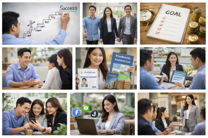 จุดเริ่มต้นของคนที่ประสบความสำเร็จในธุรกิจประกัน