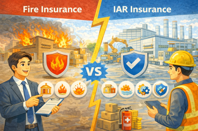ประกันอัคคีภัย vs ประกัน IAR ต่างกันยังไง