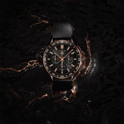 TAG Heuer Connected “Bright Black Edition” สมาร์ทวอทช์รุ่นลิมิเต็ดสีดำเหลือบทอง