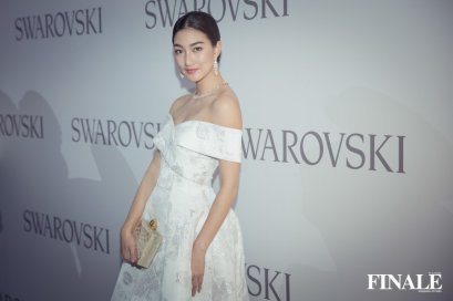 แพนเค้ก เขมนิจ จามิกรณ์ ร่วมงาน Swarovski Sparkling Couture Infinity 2017 ณ ดูไบ, อาหรับเอมิเรตส์ 