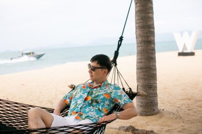 เที่ยวสมุยพูลวิลล่าพัก W ด้วยกัน ... We travel together !!
