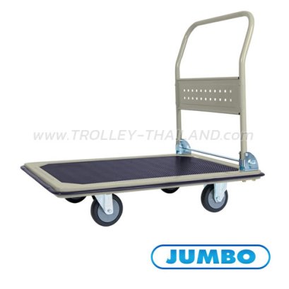 HB-210JT รถเข็นพื้นเหล็กพับได้สี่ล้อ
