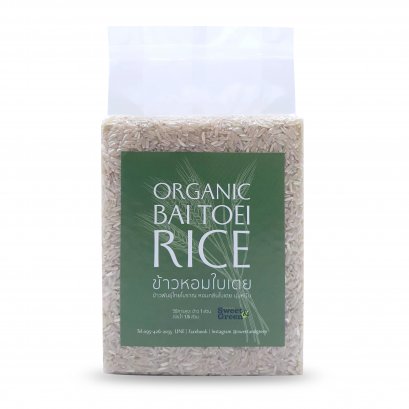 Organic bai toei rice ข้าวหอมใบเตย