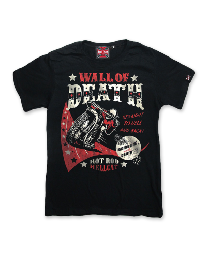 Hotrod Hellcat Wall of the death Kinder T-Shirts