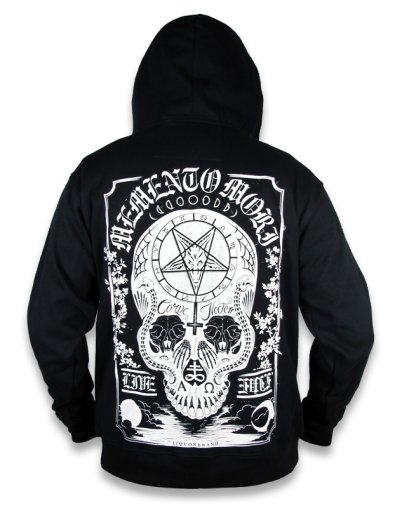 Liquor Brand  MEMENTO MORI III Men HOODIES    