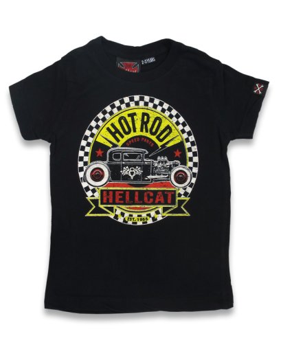 Hotrod Hellcat SPEED PARTS Kids T-Shirts