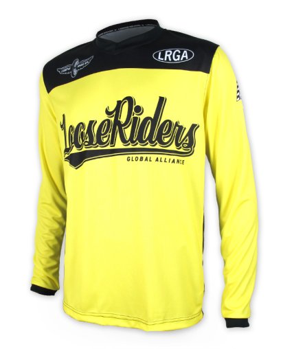 Loose Riders TEAM ISSUE YELLOW Men Jerseys Longsleeves