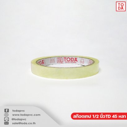 Transparent tape 1/2 inch TD