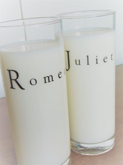 Romeo and Juliet Glass Set