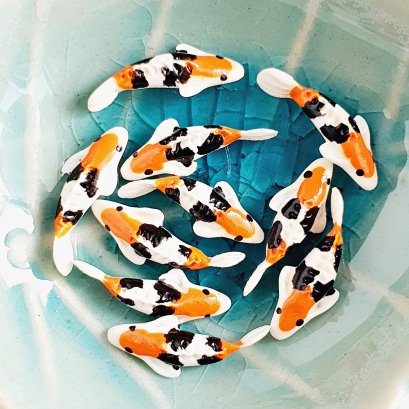 Miniatures Handmade Koi Fish Fairy Garden Decoration