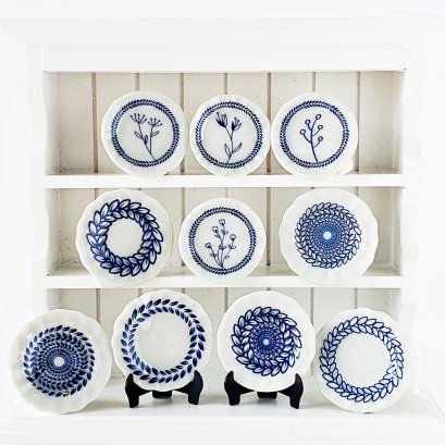 Ceramic Plates Set 10 Pcs