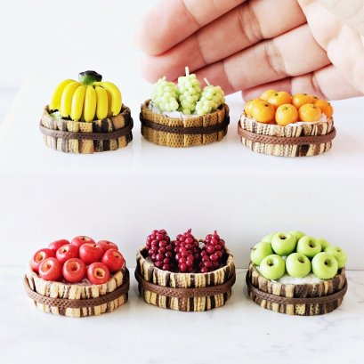 Miniature fruit arrangements