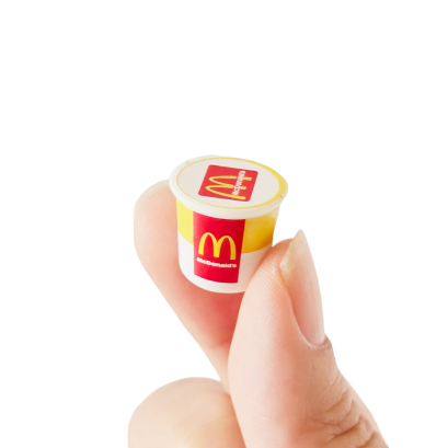 Miniature McDonald's Takeaway Bucket