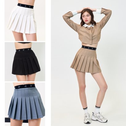 AHSK012 Label tennis skirt