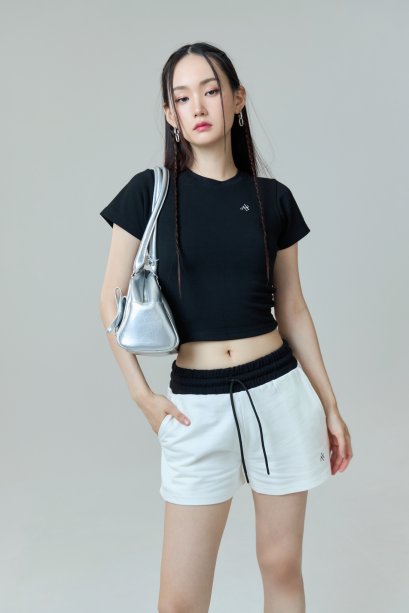 AHP067 Layered classic sweatshorts