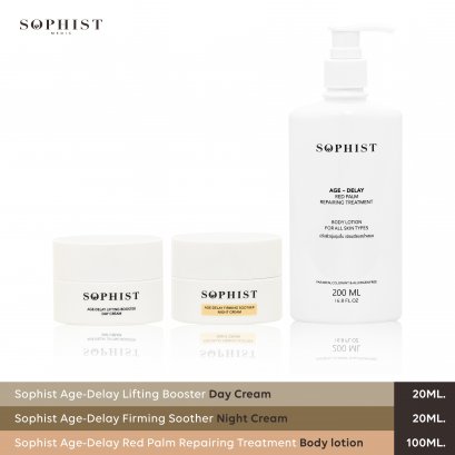 Sophist Age-Delay Full set : Body Lotion / Day Cream / Night Cream