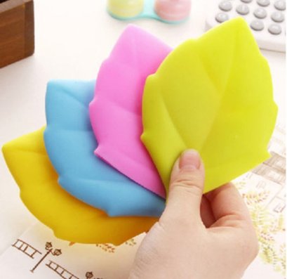 แก้วซิลิโคนใบไม้,แก้วน้ำ,แก้วน้ำซิลิโคน