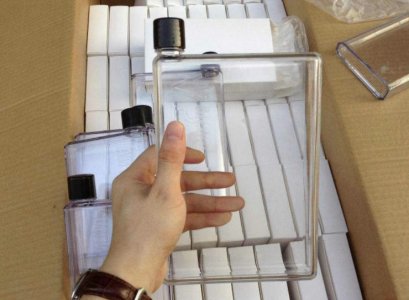 กระบอกน้ำพลาสติก,Memobottle,ราคาถูก,สกรีนโลโก้