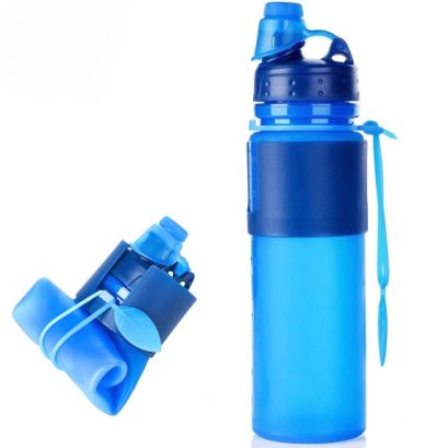 กระบอกน้ำซิลิโคน,กระบอกน้ำซิลิโคนพับได้