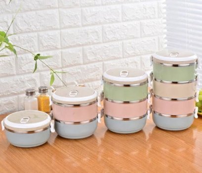 ปิ่นโต,ปิ่นโตสแตนเลส,ปิ่นโตใส่อาหาร,สกรีนโลโก้