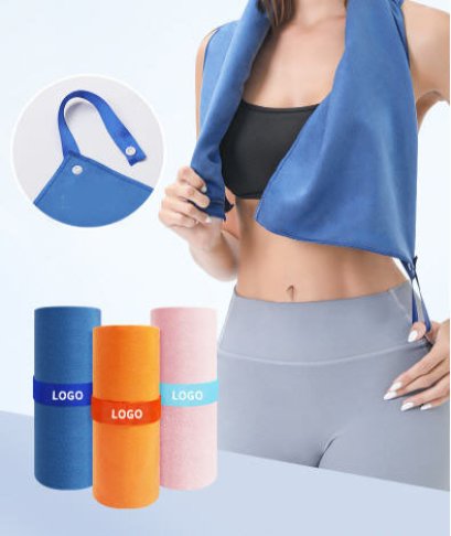 ผ้าขนหนู,ผ้าขนหนูซับเหงื่อ,สกรีนโลโก้,ขนาด30*100cm,60*80cm,80*130cm