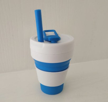 แก้วน้ำซิลิโคนพับได้,แก้วน้ำพับได้,แก้วน้ำซิลิโคนพับได้,แก้วพกพา,350ml